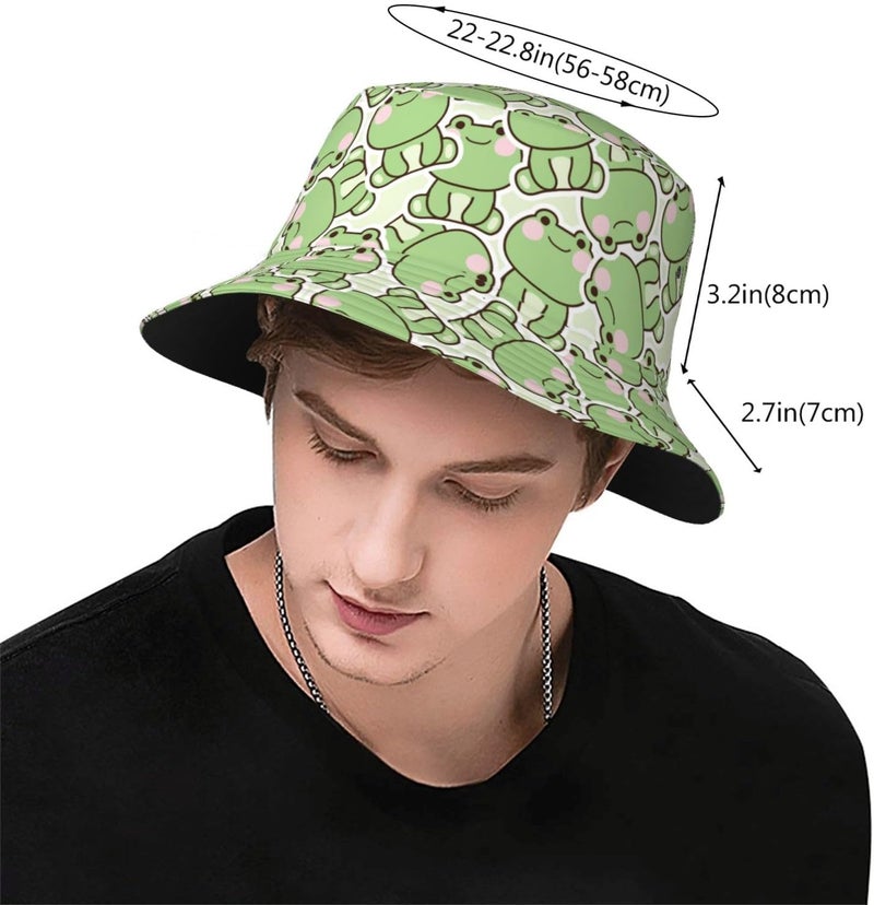 JIEKENMO Bucket Hats Fashion Sun Cap Packable Outdoor Fisherman Hat for Women and Men - Image 2